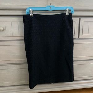 Absolu Black Pencil Skirt (sz 36)